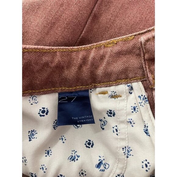 Pilcro Size 27 Pants Distressed The Vintage Straight - Picture 9 of 11